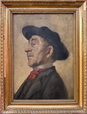 Antique Painting: Portrait Of