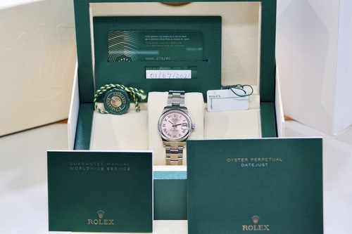 Rolex datejust 278240 pink - rolex,