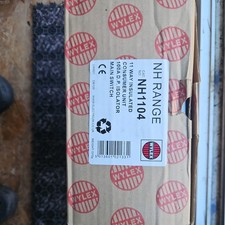 Wylex 11 way insulated consumer unit 100A D.P Isolator Main Switch NH1104