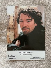 SEAN GLEESON- CONOR FLAHERTY (EASTENDERS) HAND SIGNED BBC CAST CARD