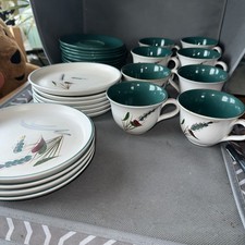 28 Piece Denby Whetshefe Tea