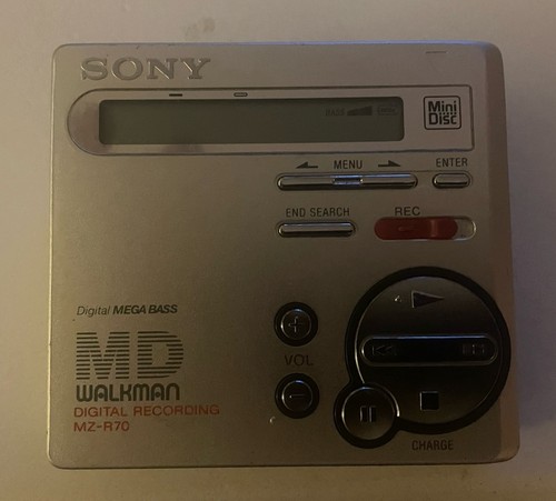 Sony minidisc walkman r70 - sony, mz-r70
