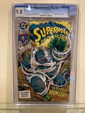 Superman Man of Steel 18 (1992) – DC Comics key 1st Doomsday - CGC 9.8 NMMT