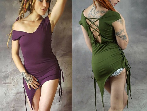Corset side dress - corset,