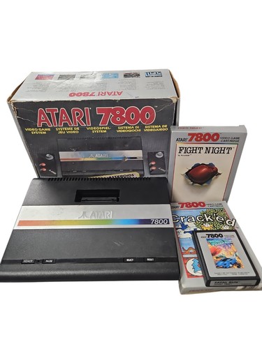Atari 7800 boxed - boxed, with