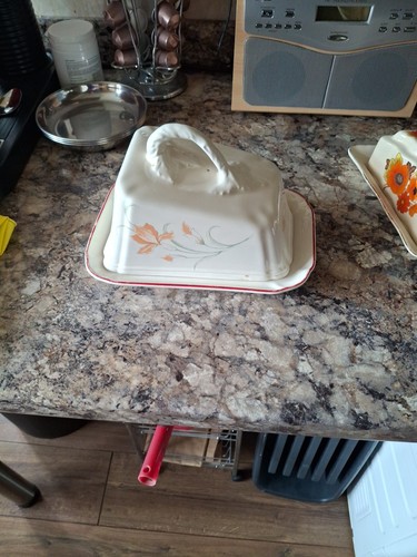 Royal winton ware butter - royal,