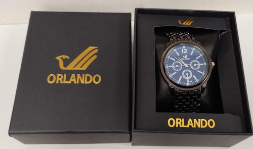 Orlando men watch - men's, black
