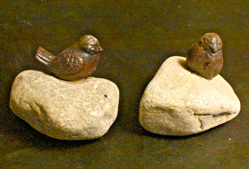 Cast iron garden bird - garden,