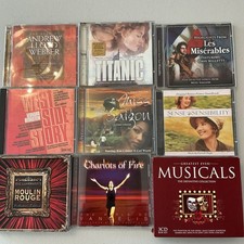 12 X CD Bundle Musicals West Side Story, Les Mis, Miss Saigon, Moulin Rouge
