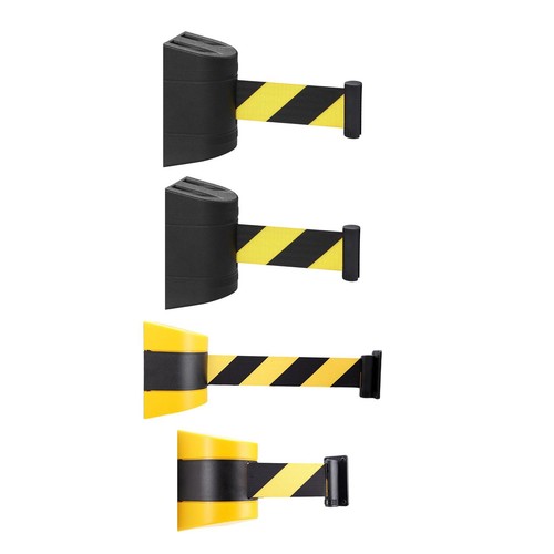 Wall mounted belt barrier - belt,