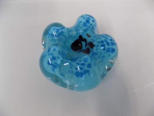 Caithness glass chunky - caithness, blue