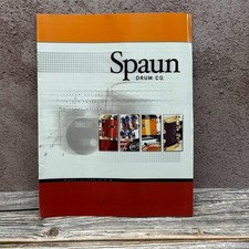 Spaun Drum Co. Catalog Brochure - Custom Vintage Recording Series USA Made🌸
