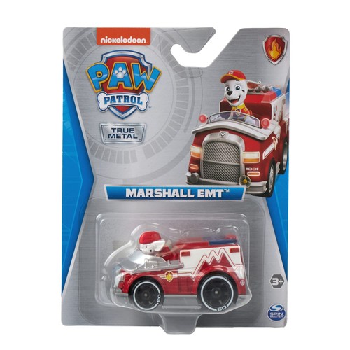 Paw patrol die cast true - paw, metal