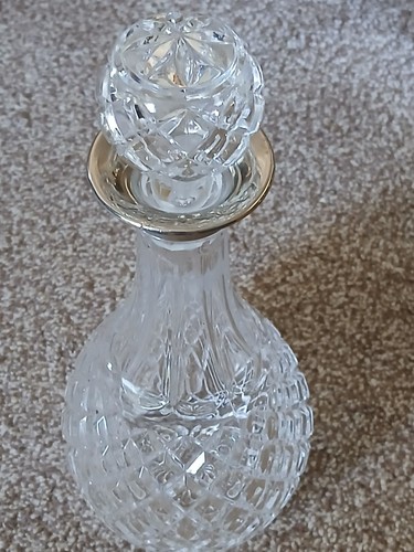 Vintage cut glass - cut,