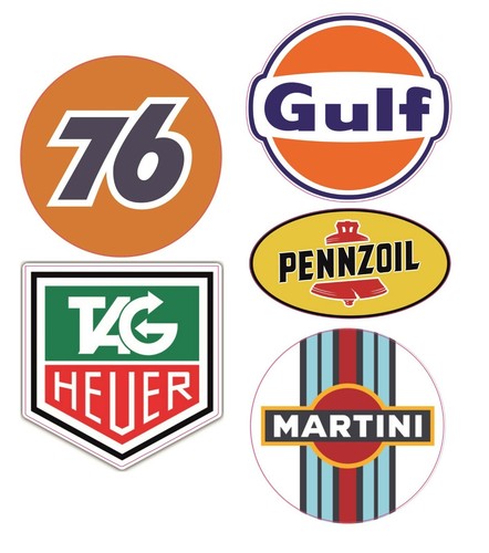 Rally stickers martini - rally,