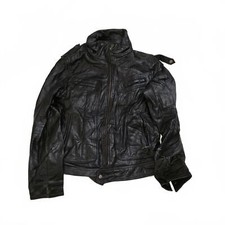 Leather Jacket Black tag Zara