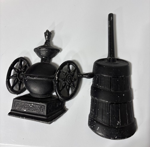 Vtg sexton black metal - black, wall