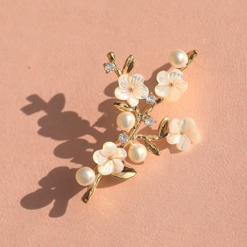 Gold art nouveau - gold, plum