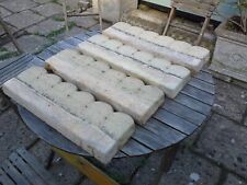 Paving Slab edgings  4 pieces  60 cm Long concrete ( Louth Lincs )