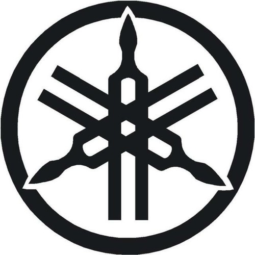 Yamaha round emblem 50mm - yamaha,