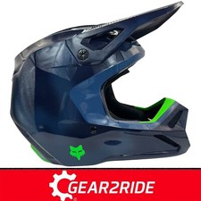 2025 FOX MX Helmet - Fox Racing V1 MIPS Motocross Enduro Helmet Taunt Navy