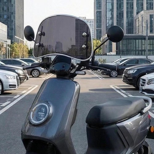 Electric bike wndshield - electric,