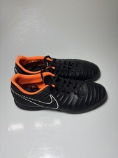Nike Men's Tiempo Indoor Shoe Futsal Colour: Black Orange