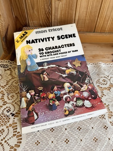 Nativity scene crochet - nativity,