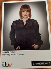 ITV Emmerdale Promo Cast Card