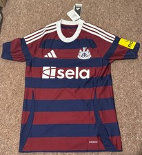 Authentic Newcastle United Away Shirt 2024/25 Men’s Small (Slim Fit).