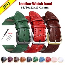 Crocodile Leather Watch Strap