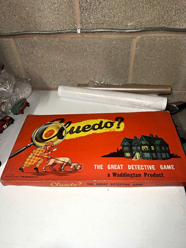 Cluedo vintage 1940s crime - cluedo,
