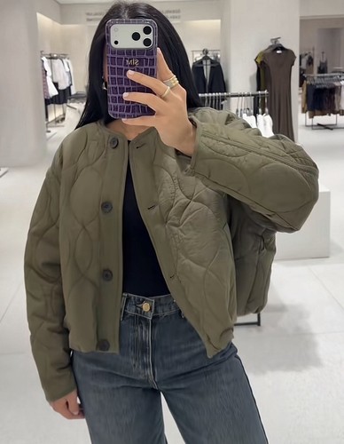 Zara oversized quilted - zara, short