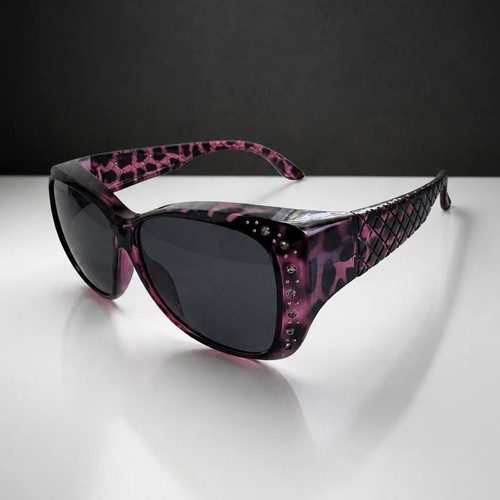 Ladies cat eye leopard - cat, print