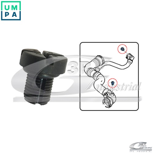 Breather screwvalve radiator - screwvalve,