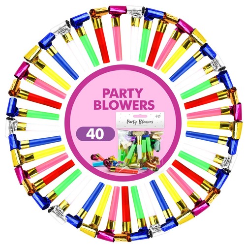 40pk party blowers kids - party,