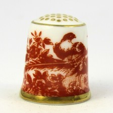 THIMBLE COLLECTORS CLUB, RED