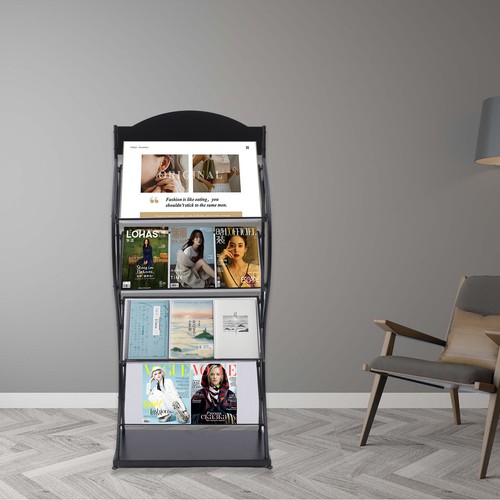 Floor stand brochure display - brochure,