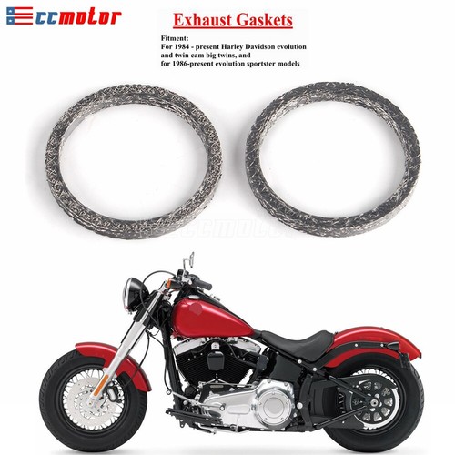 2pcs exhaust pipe gaskets for - gaskets,