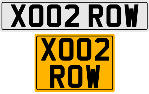 Xo02 row private - row, plate