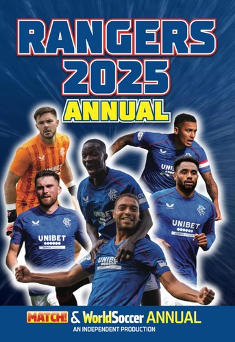 Official match rangers annual - official, match!