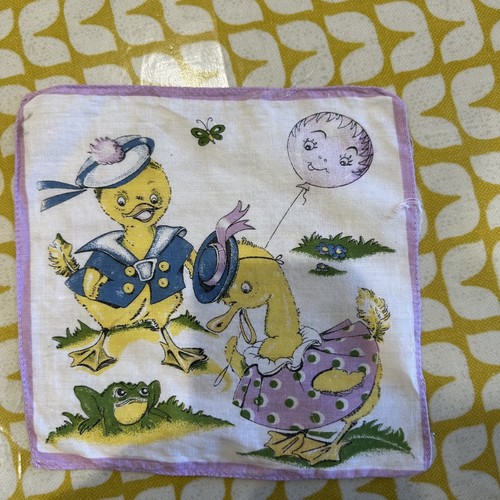 Vintage retro handkerchief - vintage,