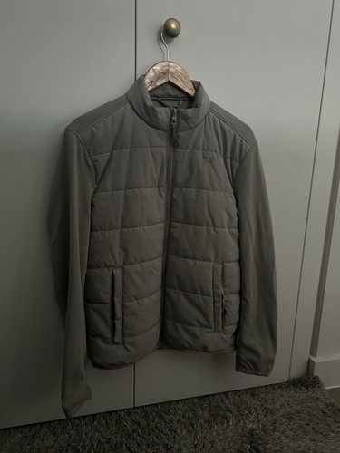 Zara men grey quilted - men's,
