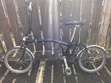 Brompton bike black - black, 2022