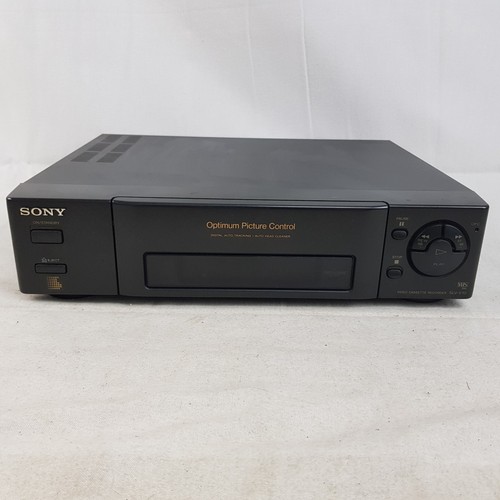 Sony video cassette recorder - video,