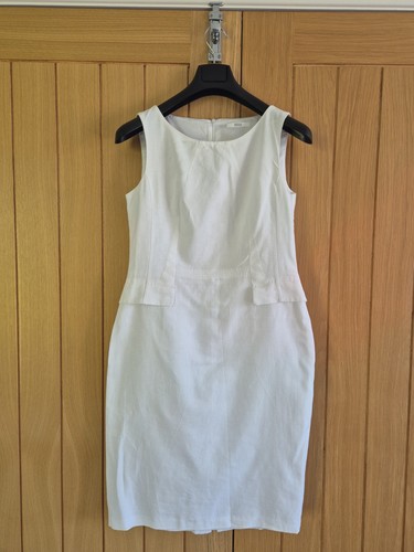 Marks amd spencer white dress - white,