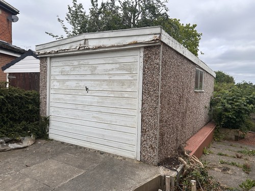 Pre fab garage - fab,