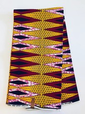 100% Cotton Holland Wax Prints / Ankara African Wax Prints - 6yards