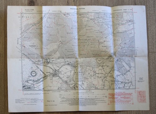 Ordnance survey staffordshire - survey,
