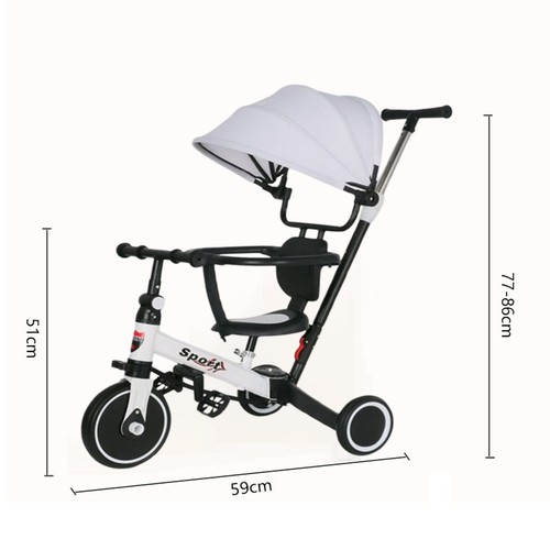 Toddler tricycle with - with, push